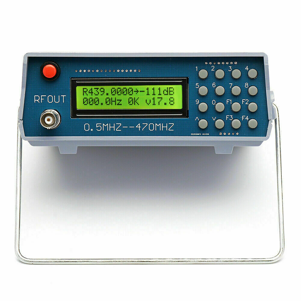 Rf Signal Generator 0.5Mhz To 470Mhz - เครื่องกําเนิดสัญญาณ RF 0.5Mhz-470Mhz สําหรับวิทยุ FM