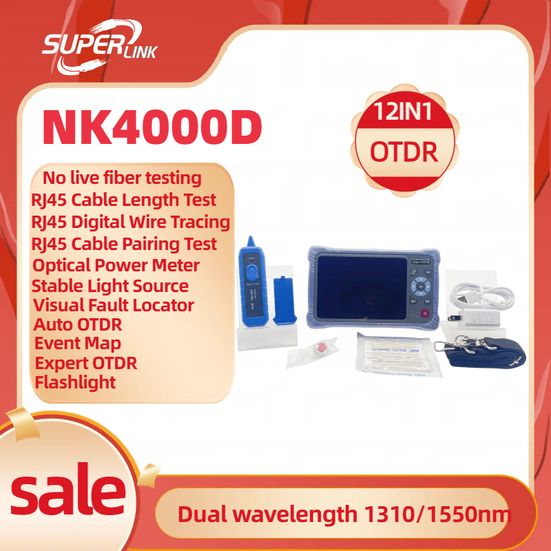 เครื่องทดสอบไฟเบอร์ออปติก Novk - Optical Time Domain Reflectometer Otdr 1310 1550Nm บทวิจารณ์และราคา